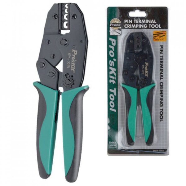 Alicate Cravar Terminais Não Isolados (220mm) - ProsKit