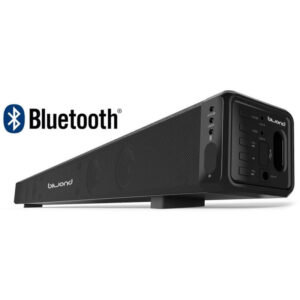 Barra de Som SOUNDBAR 28W Bluetooth e 2x AUX c/ Comando - BIWOND