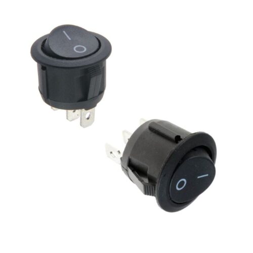 Interruptor Redondo mini ON-OFF 250V Ø 16mm