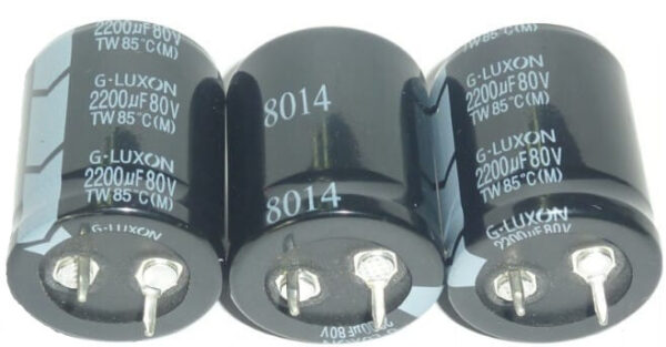 Condensador electrolítico 2200uF 80V