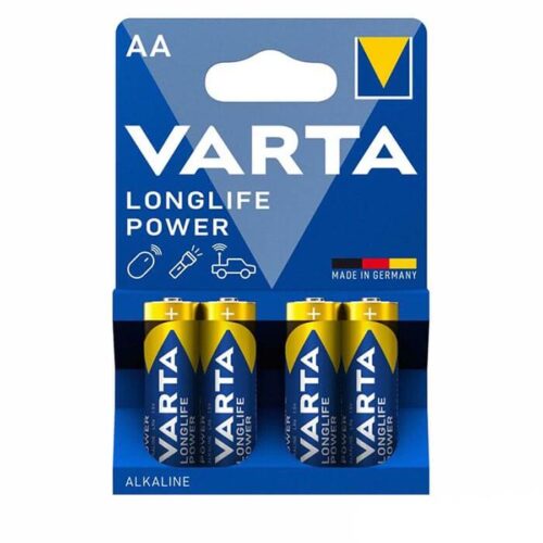 Blister de 4 Pilhas Alcalinas AA - VARTA