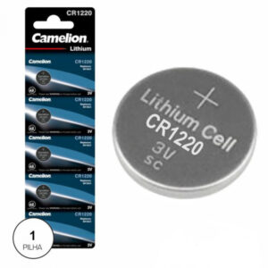 Pilha Lithium Botão Cr1220 - CAMELION