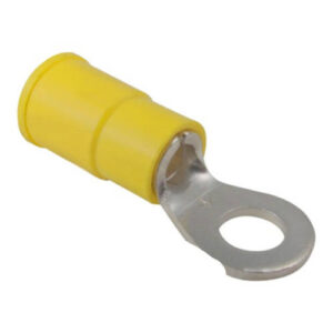 Terminal Olhal Isolado Amarelo 4.3mm P/cabo até 4.3 mm