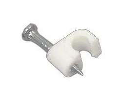 Abrazadera de 7 mm con clavo