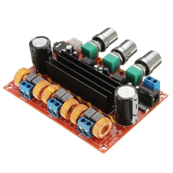 Amplificador Módulo 2.1 - 50W+50W + 100W RMS