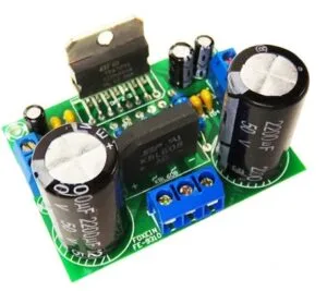 TDA7294 Potente amplificador mono HI-FI de 200 W con rectificación y filtrado