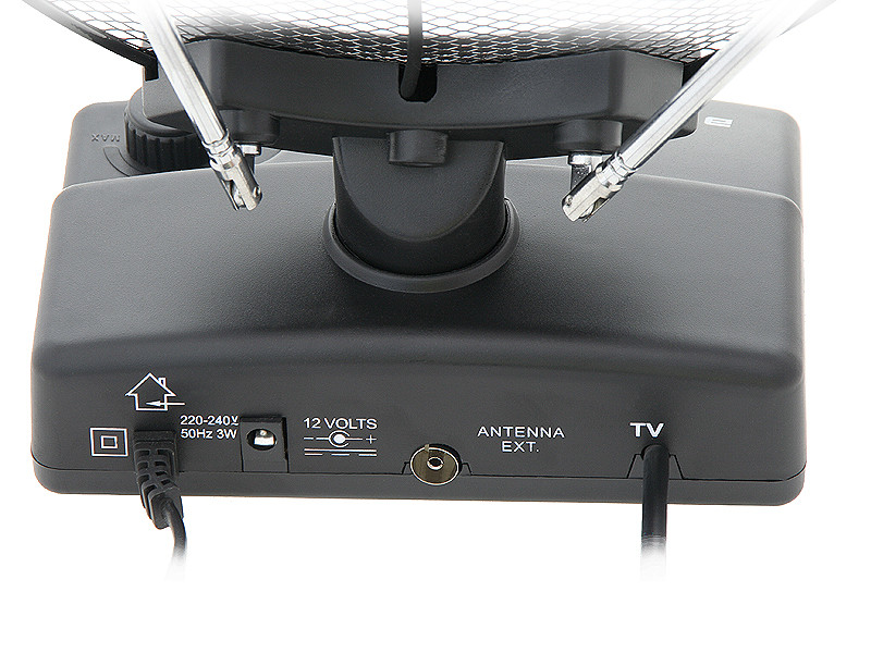 HDTV de 30 dBi alta ganancia de antena TDT Full HD Digital UHF VHF Antena  de TV en interiores con la señal amplificada - China Antena TV, en el  interior de la
