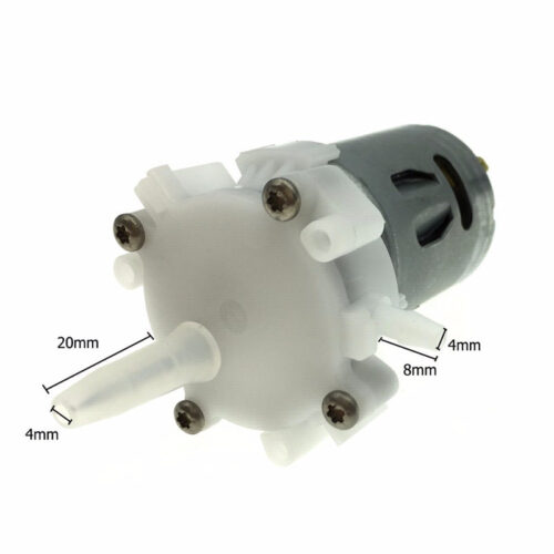 Bomba de Spray de Água Mini DC 3-12V RS-360SH para Aquário