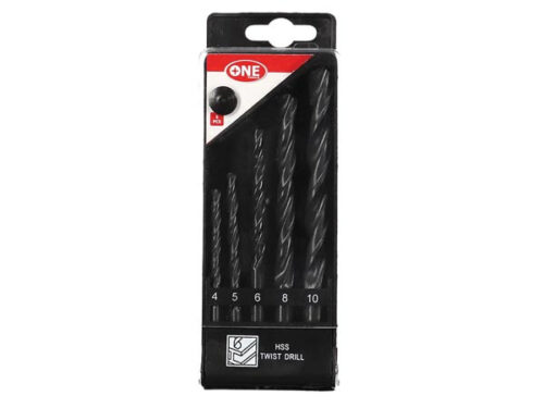 Brocas para Metal Helicoidal de Aço Rápido (HSS) - 4. 5. 6. 8. 10 mm