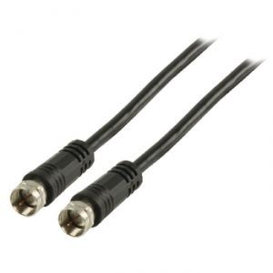 Cable Antena RF con Conectores F Macho 50 Ω 10 metros - TECNIS - Audio y  Electrónica