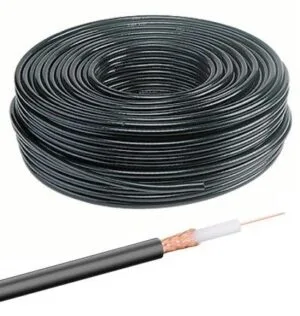 Cable coaxial RG58 50 Ohmios (bobina de 100 metros)