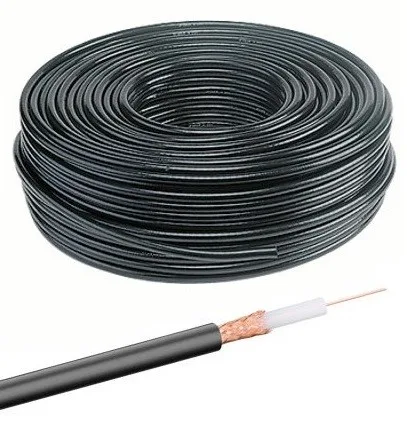 Cabo Coaxial RG58 Superbat 100 Pés - Qualidade Para Rádio E Antenas