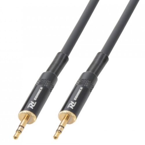 Cabo Jack 3.5mm Macho Stereo - Jack 3.5mm Macho Stereo (1.5 mts) - Power Dynamics Connex