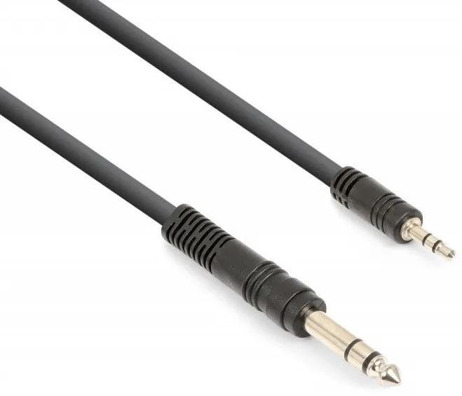 Cable Jack 3.5mm Estéreo Macho - Jack 6.35mm Estéreo Macho 1.5 metros