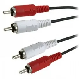 Cabo Stereo 2x RCA M/M 3 metros