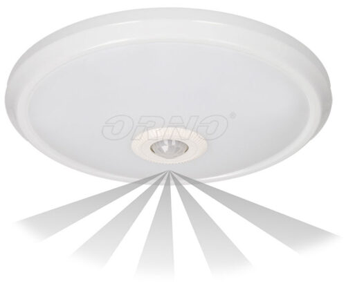 Candeeiro Plafon em LED 16W Branco 4000K 1100Lm c/ Sensor Movimento 360º - ORNO