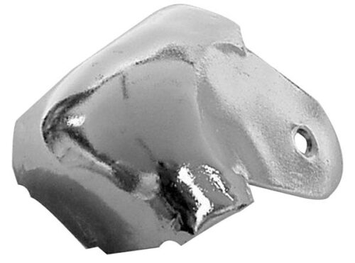 Canto para coluna em metal cromado 38mm x 90