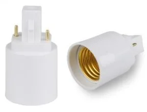 Buje Adaptador de G24D-1 PARA E27