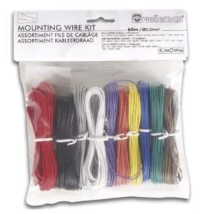 Juego de Cables Monolínea Multicolor para Montaje (KIT 60 metros)