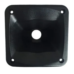 Difusor p/ Tweeter c/ fixação de parafusos 120x120x85mm