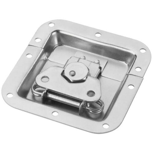 Fecho borboleta médio em aço galvanizado para caixa de rack