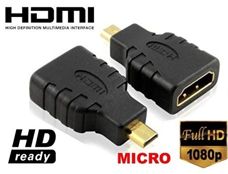 adaptador HDMI hembra A Micro HDMI macho ficha