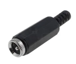 Conector hembra CC de 5.5 x 2.1 mm