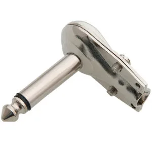 Ficha Jack 6.3mm Macho Mono 90º