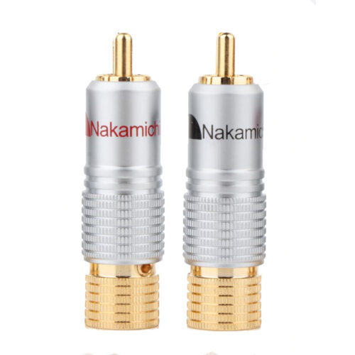 Ficha RCA Macho alta qualidade Nakamichi (Par)