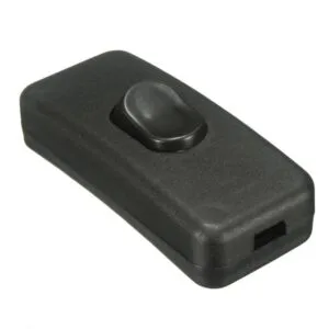 Interruptor (Pera) Paso 2A 250V Negro