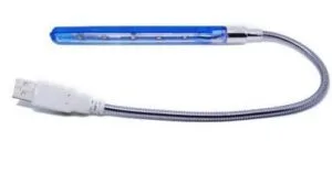 Lâmpada USB com 5 LEDs
