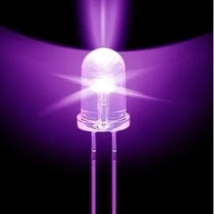 Led 5mm violeta (morado)