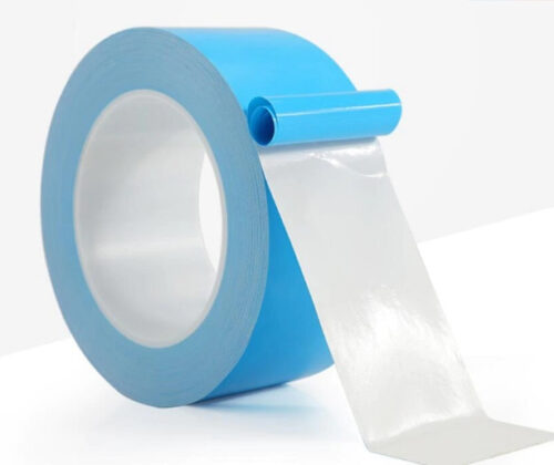 Mica isolante p/ Dissipador autocolante em Silicone 1 metro x 3 centimetros