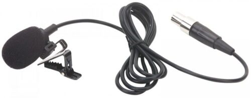Microfone de Lapela (Mini XLR) 3 Pinos