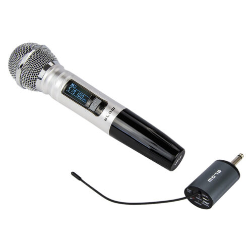 Microfone s/ Fios UHF c/ Receptor
