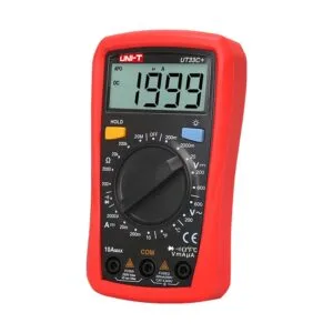 Multimetro Profissional Digital CAT ll 600V c/ Sonda de Temperatura - UNI-T UT33C+