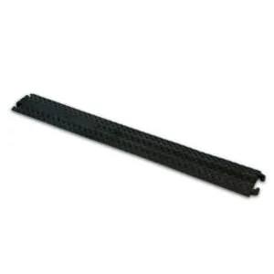 Pasacables 1 Vía 100cm Negro