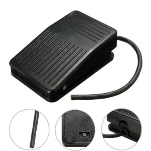 Pedal interruptor de pie 10A 250V SPDT Negro