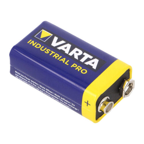 Pilha Alcalina 9V / 6LR61 Industrial PRO - VARTA