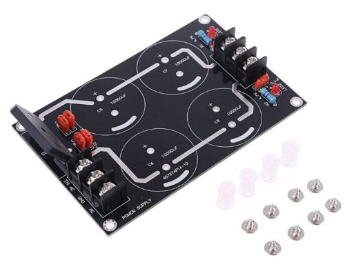 Placa CI para rectificação e filtragem sem condensadores