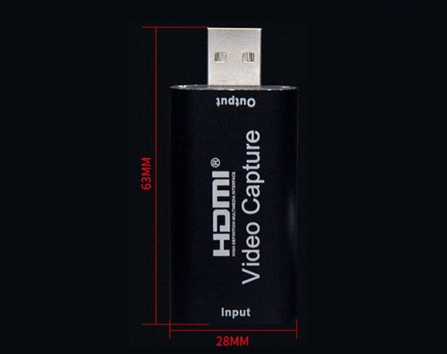 Capturadora de Video HDMI USB 2.0 - Convertidores de Señal de