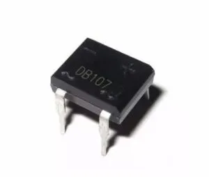 Puente rectificador DB107 1A 1000V DIP4