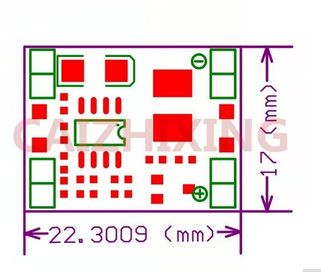 Reductor de voltaje reductor DC 4.5V-28V / DC 0.8V-20V 2 A - Imagen 3