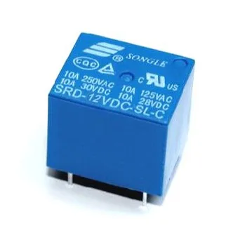 Relé para circuito impreso 12V DC