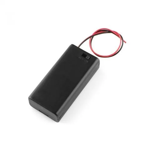 Suporte p/ 2 pilhas AA c/ interruptor