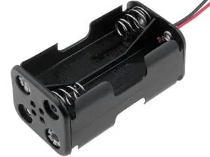 Suporte p/ 4 Pilhas AA com Fios
