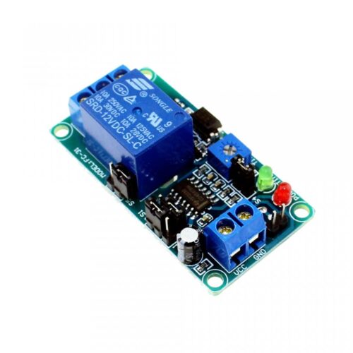Temporizador inteligente regulável com relé 12V
