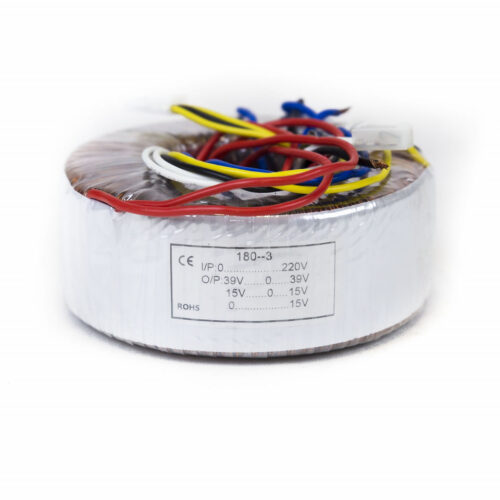 Transformador Toroidal 180VA 41V-0-41V
