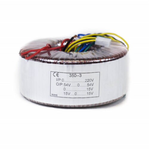 Transformador Toroidal 300VA 54V-0-54V