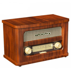 Rádio FM Portátil c/ Bluetooth Vintage - Madison